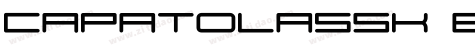 CapatolaSSK Bold字体转换